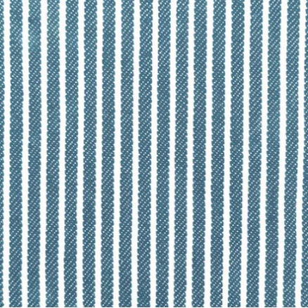 Denim Stoff 145cm 401 Lyseblå Striper - 50cm