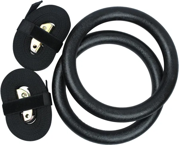 Odin Crossfit ABS Gymnastikkringer Plast - Svart