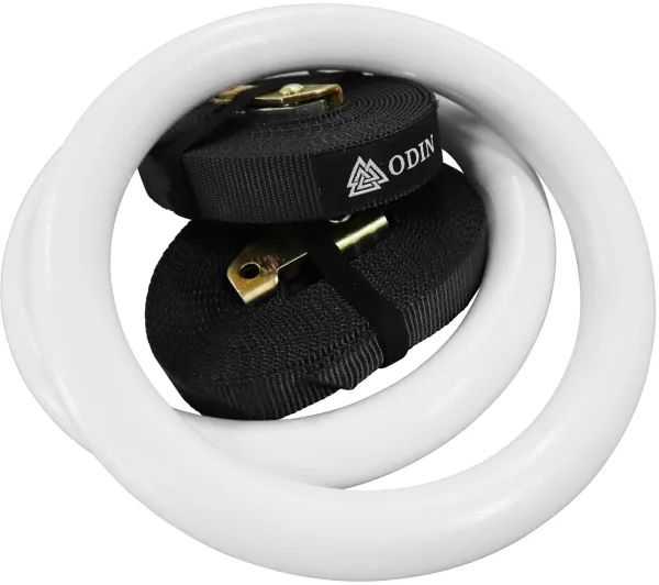 Odin Crossfit ABS Gymnastikkringer Plast - Hvit