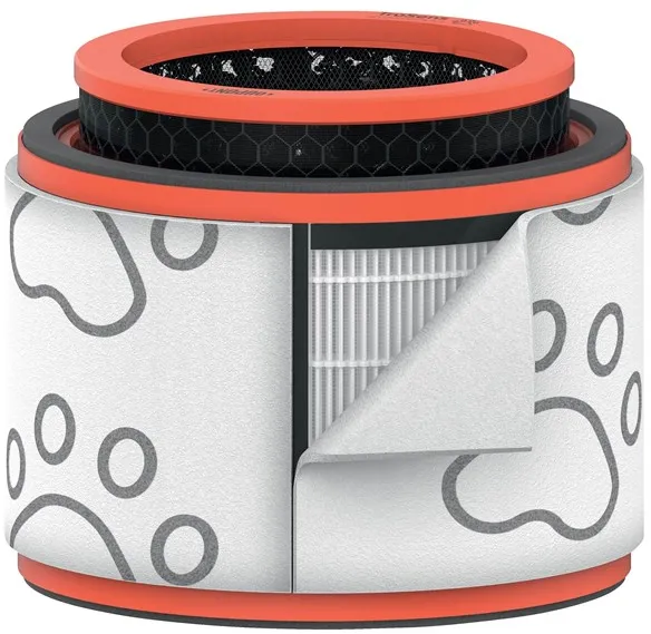 Leitz Kjæledyrs 3-i-1 HEPA trommelfilter til TruSens Z-2000/Z-2500 medium luftrenser